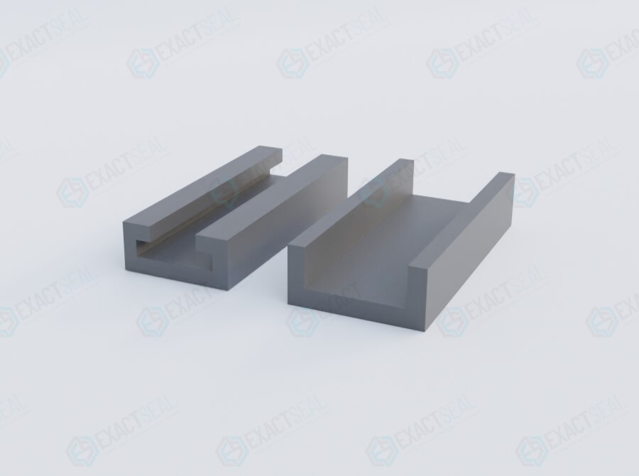 Extruded C Channel Profile for Fuel Tank Strap and Other Usage - Exactseal