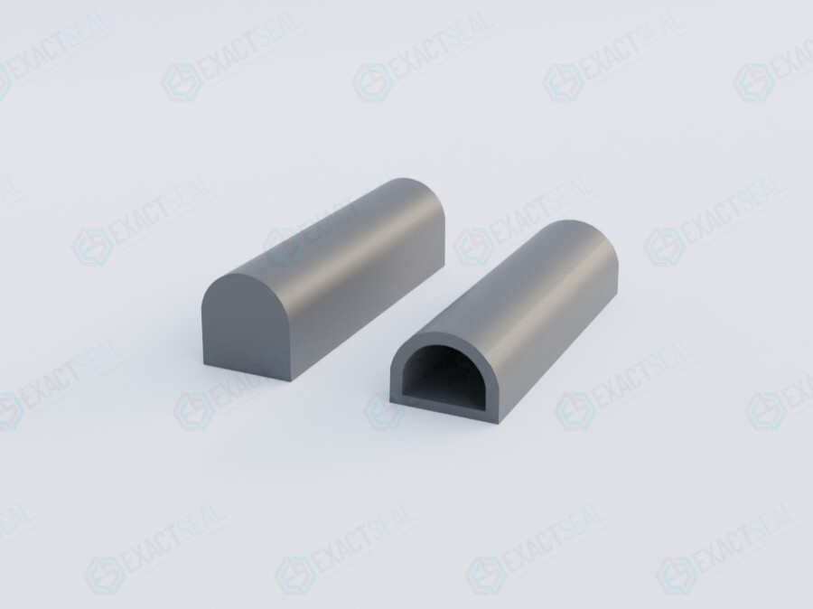D Shaped Rubber Seal Profile for Weather Stripping - Exactseal