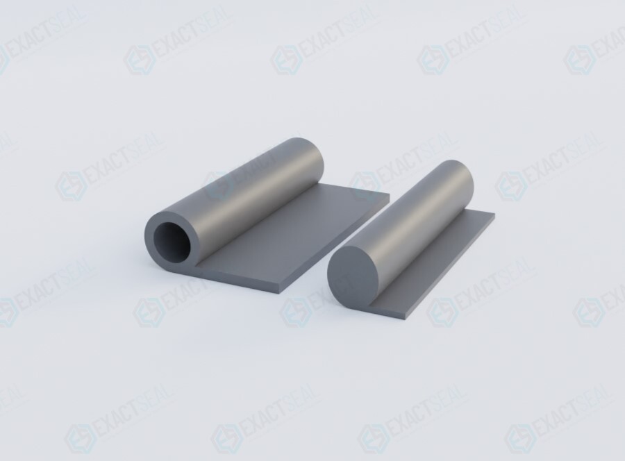 P Shaped Rubber Seal Profile and Extruded Rubber Bumper