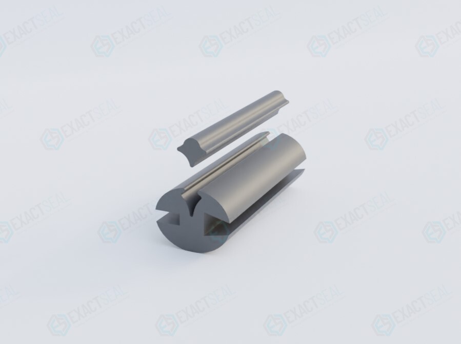 Extruded and Customized Window and Door Seal Profile for Weatherstripping. Garage and Door Seal - Exactseal